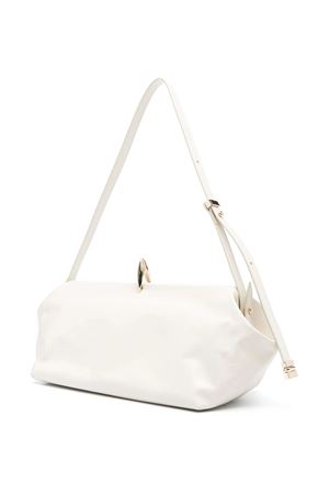 White Leather Sophia Shoulder Bag BENEDETTA BRUZZICHES | SS25119053